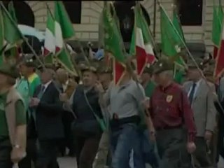 alpini da padova in 2 mila  a bolzano