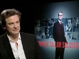 Tinker Tailor Soldier Spy - Exclusive Interview With John Hurt, Colin Firth And Tom Hardy