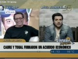 Cabré y Tobal hicieron un pacto económico y de silencio