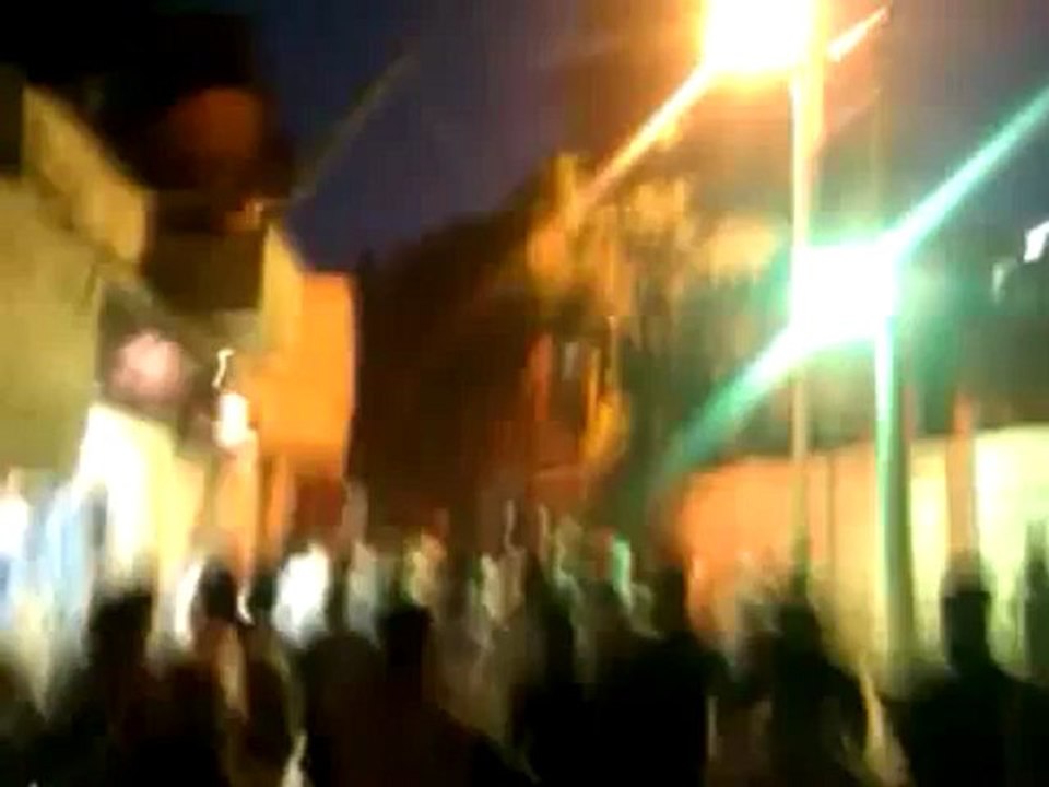 فري برس ريف دمشق زملكا  تشييع الشهيد عمر المحمد 10 5 2012 Damascus