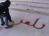 فري برس الغوطة الشرقية  مدينة حمورية الرجل البخاخ  10 5 2012 ج1 Damascus