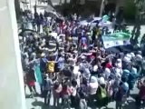 فري برس  ريف دمشق  جديدة عرطوز  مظاهرة طلابية10 5 2012 ج4 Damascus