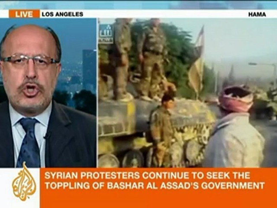 Interview: Syria violence