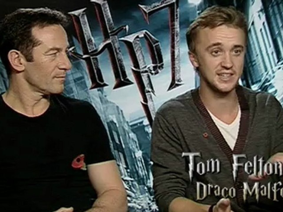 Harry Potter and the Deathly Hallows - Part 2 - Exclusive Interview With Ralph Fiennes, Tom Felton and Jason Isaacs