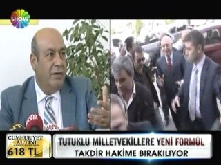 Tutuklu milletvekillere yeni formül - 10 mayıs 2012