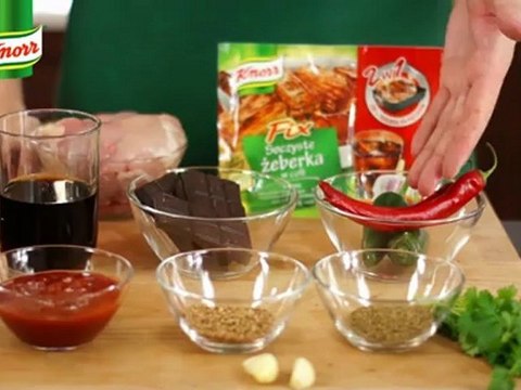 Przepis - Meksykański kurczak w sosie mole - czekoladowym