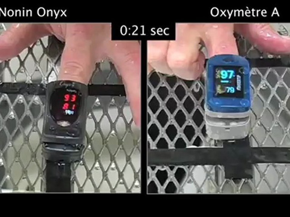 Oxymètre de pouls Nonin Vs Eau