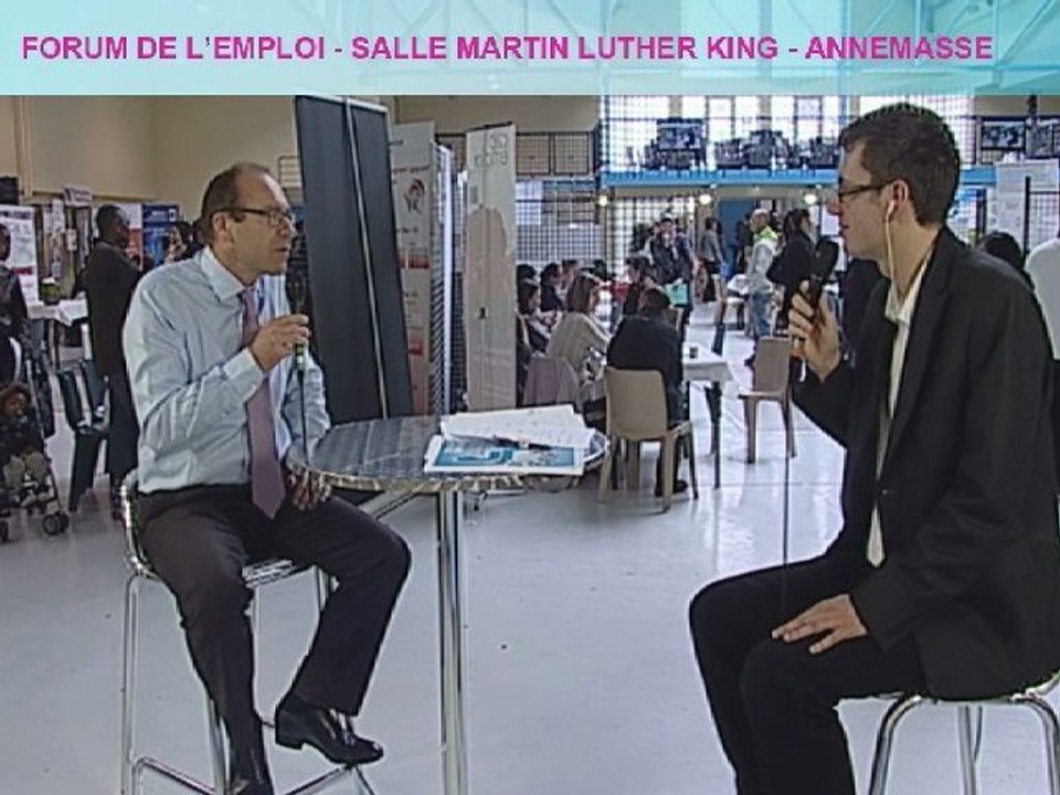 Olivier Magré - Forum de l'Emploi Annemasse 2012
