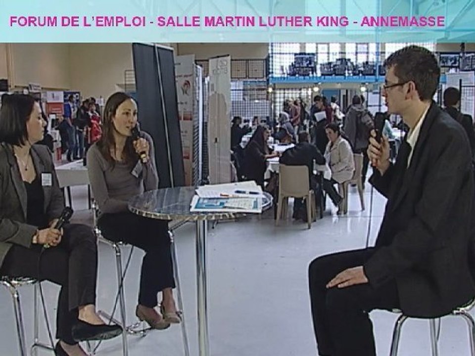 Sophie Cordel / Anne Caillaut-Pesquer - Forum de l'Emploi Annemasse 2012