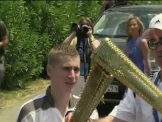 Il fuoco di Olimpia inizia la marcia verso Londra