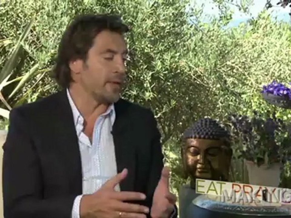 Javier Bardem talks 'Eat Pray Love'