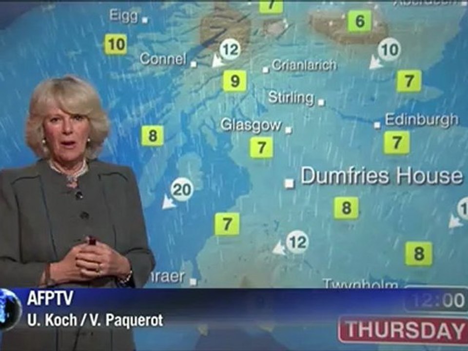 Prinz Charles als Wetterfrosch