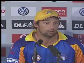 Ben Hilfenhaus post match PC 11May