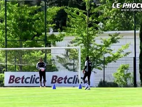 L'entraînement du jour au centre RLD
