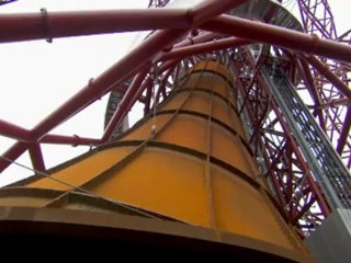 Timelapse of Anish Kapoor's Orbit Tower being built