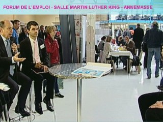 Christian Dupessey / Corine Verdonnet / Selahattin Colakoglu - Forum de l'Emploi Annemasse 2012