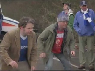The Shouting Men - Clip - Car Park Footy