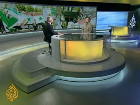 Member of Syrian National Council speaks to AJE