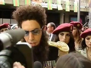 Merkel should get a sex change, says "The Dictator"