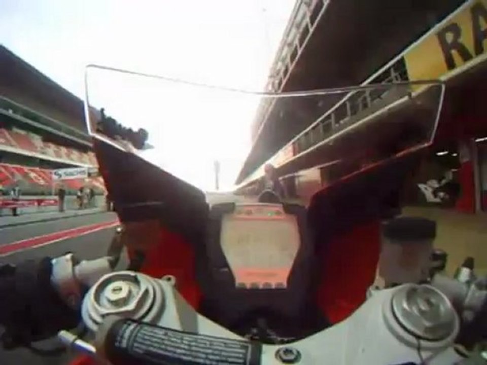 teamoldmenback Accident sur le circuit de barcelone catalunya