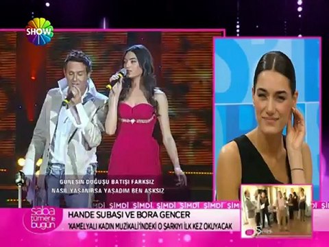 Hande Subaşı Şarkı söylemek lazım yarışmasından görüntüler