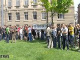 Affaire Noisy le Sec : manifestation de la police nationale à Strasbourg