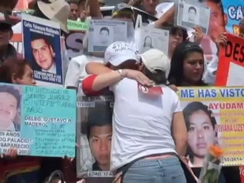 Madres mexicanas imploran la búsqueda de sus hijos desaparecidos