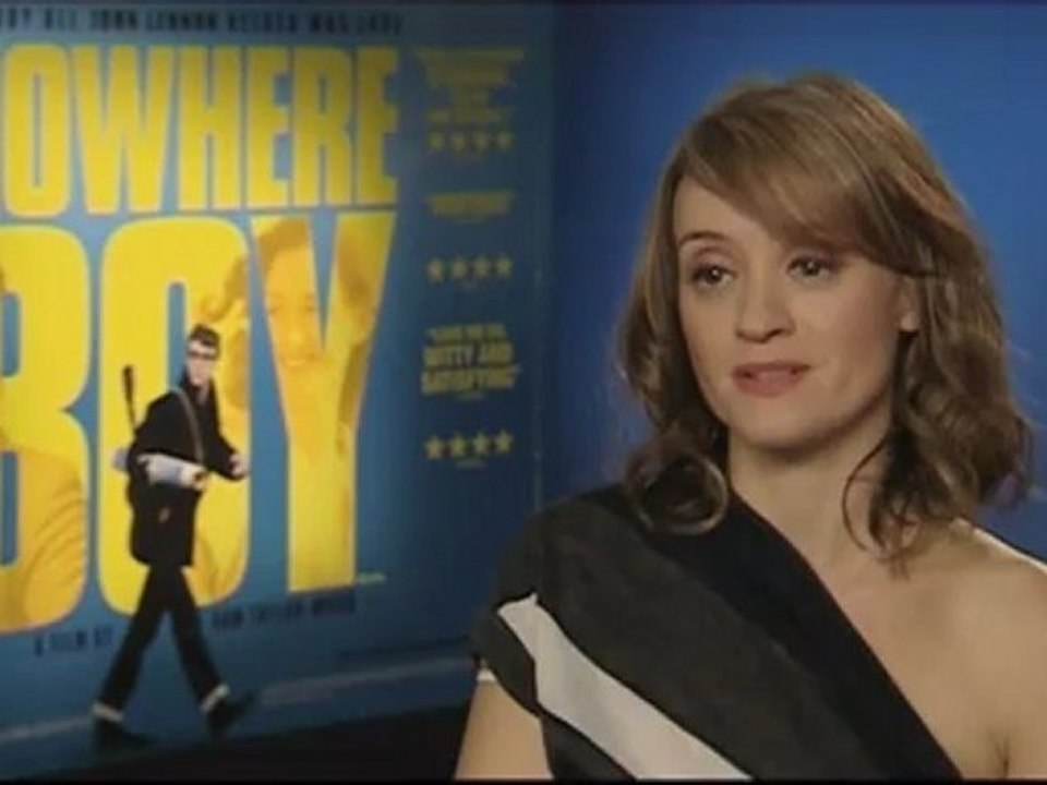 Nowhere Boy - Exclusive Interview With Aaron Johnson, Anne-Marie Duff & Sam Taylor-Wood
