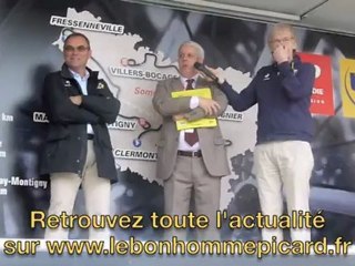 Lionel Ollivier aux côtés de Bernard Hinault