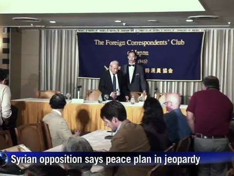 Syrian opposition says regime trying to 'kill' Annan peace plan