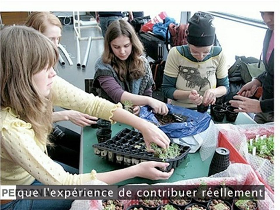 Britta Riley : un jardin dans mon appartement