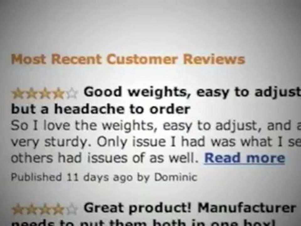 Bayou Fitness Adjustable Dumbbells Review