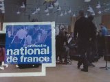 Tan Dun et l'Orchestre National de France en répétition