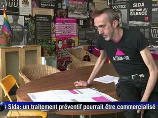 Traitement préventif du sida: réaction d'Act Up