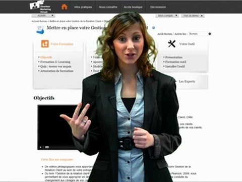 Les objectifs de la Box Mettre en place votre Gestion de la Relation Client - CRM Box