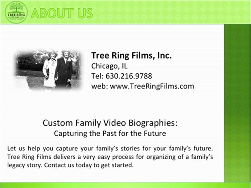 Genealogy Video Tutorial Tips for Family Video Interview Biographies