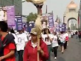 Hundreds of Mothers March in Mexico City for Disappeared