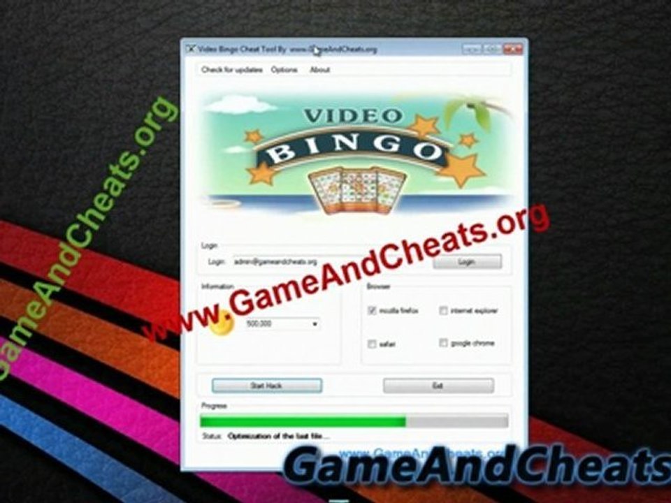 New Video Bingo Hack tool Tokens