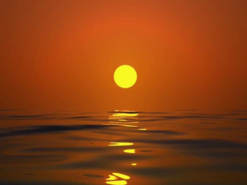 V-RAY İle günbatımı