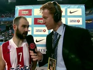 Player of the Game: Vassilis Spanoulis, Olympiacos Piraeus