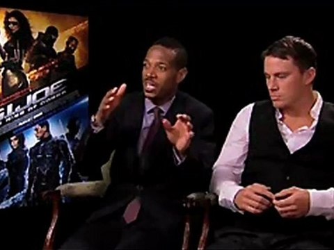 G.I. Joe: The Rise of Cobra - Interview With Marlon Wayans And Channing Tatum