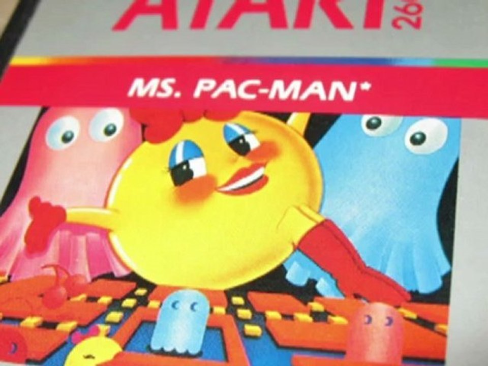 Classic Game Room - MS. PAC MAN for Atari 2600 review
