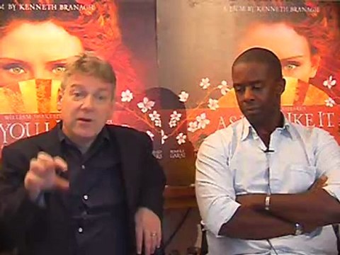 As You Like It - Exclusive interview with Kenneth Branagh and Adrian Lester