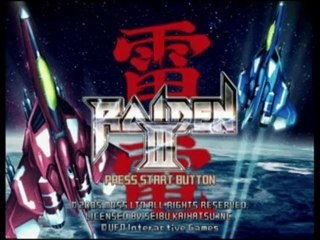 Classic Game Room - RAIDEN 3 for Playstation 2 review