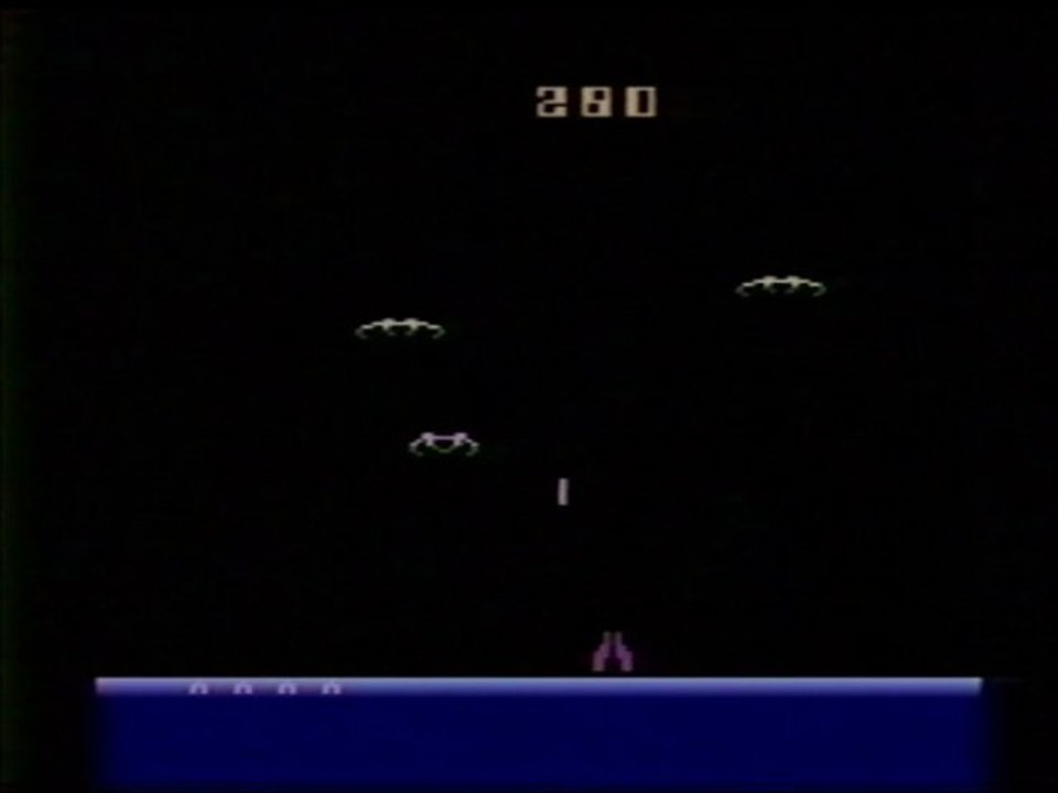 Classic Game Room - DEMON ATTACK for Atari 2600 review