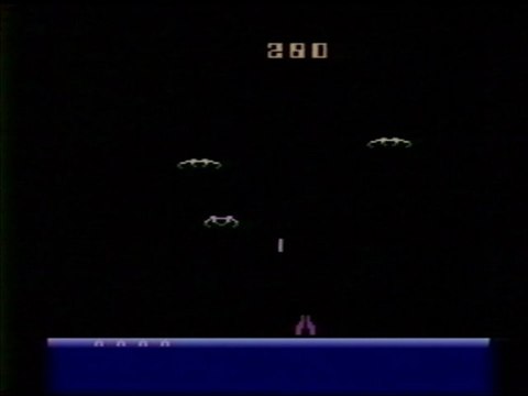 Classic Game Room - DEMON ATTACK for Atari 2600 review