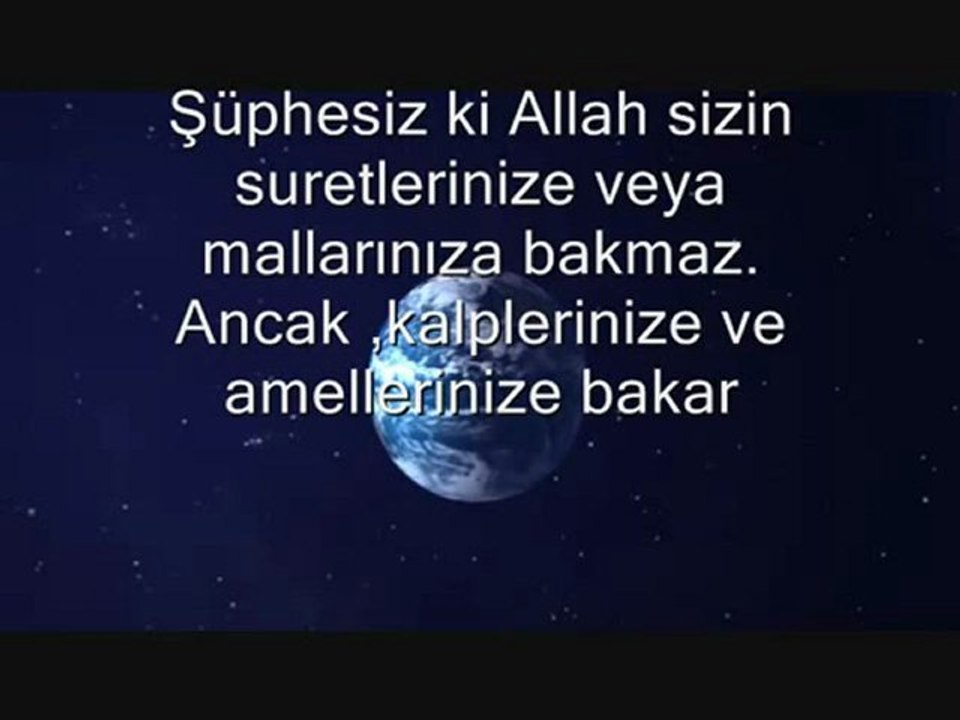 İŞTE HAYATIN ÖLÇÜSÜ..