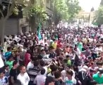 فري برس ريف دمشق يبرود  مظاهرة الثوار   11 5 2012 ج3 Damascus