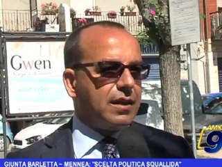 Giunta Barletta | Mennea: "Scelta politica squallida"