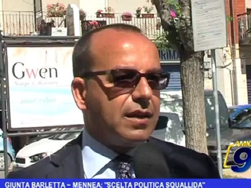 Giunta Barletta | Mennea: "Scelta politica squallida"